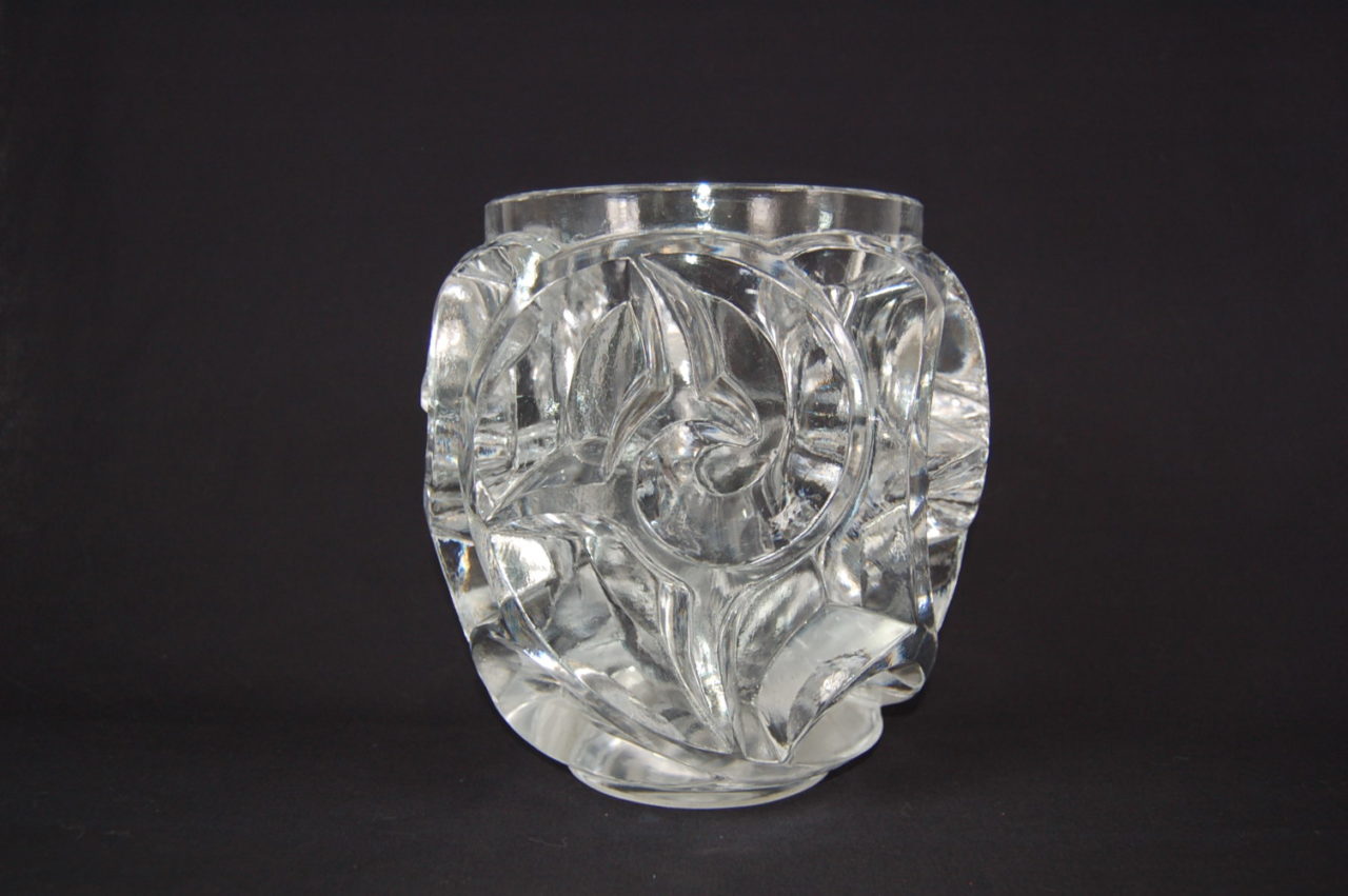 Rene Lalique Tourbillons Vase Rene Lalique Glass